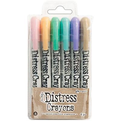 Ranger Ink Ranger • tim holtz distress crayons set 5 6st.