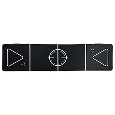 VidaXL Bierpongtafel inklapbaar 240 cm zwart