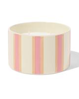 HEMA Geurkaars ⌀11x7cm keramiek tompouce (roze) - thumbnail