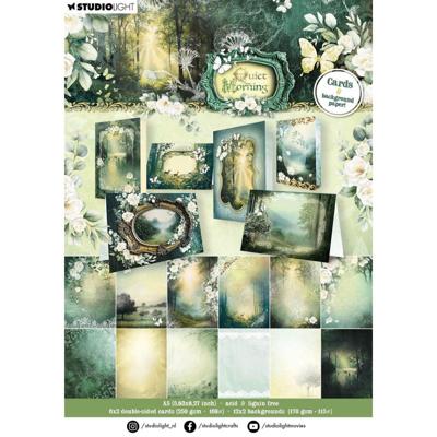 Studio Light • designer paper pad cards & backgrounds quiet morning 148x210x11mm 36 sheets