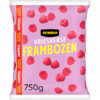 Jumbo Vriesverse Frambozen Voordeelverpakking 750 g - thumbnail