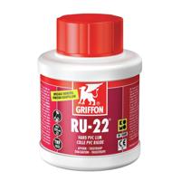 Griffon Hard PVC lijm RU22 + borstel 250ml - 6112019 - thumbnail