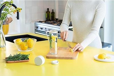 Brabantia Make & Take waterfles met zeef 0,5 liter light grey
