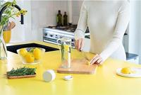 Brabantia Make & Take waterfles met zeef 0,5 liter light grey - thumbnail