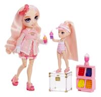 Bordspel - MGA - Regenboogzwembad met glijbaan - Blush pop - 10 stuks - Veelkleurig - thumbnail