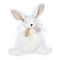 Happy knuffel plat 17cm - DOUDOU ET COMPAGNIE beige - thumbnail