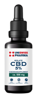 Uniswiss CBD isolate 5% (wateroplosbaar) 10 Milliliter - thumbnail