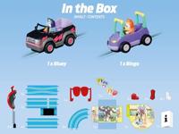 Carrera first racebaan - bluey vs. bingo let&apos;s go 2,9m - thumbnail