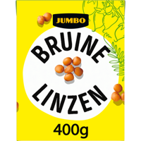 Jumbo Biologische Bruine Linzen 400 g - thumbnail