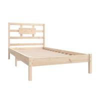 Bedframe massief hout 90x190 cm - thumbnail