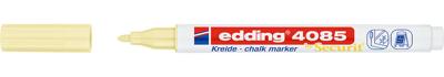 Krijtstift edding 4085 rond 1-2mm pastel geel