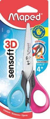 Kinderschaar maped sensoft 13cm linkshandig