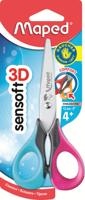 Maped schaar Sensoft 13 cm, voor linkshandigen, met afgeronde punt - thumbnail