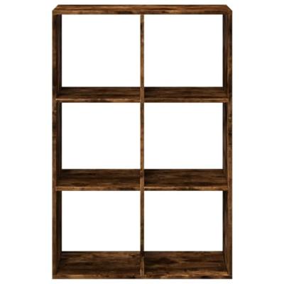 Kamerscherm / boekenkast 69,5x29x103,5 cm hout gerookt eiken