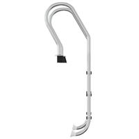 VidaXL Zwembadladder 54x38x158 cm 304 roestvrijstaal - thumbnail