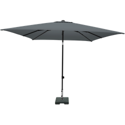 Madison Parasol Corsica Push-up Rechthoek 200x250cm - Grijs