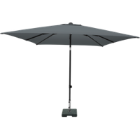 Madison Parasol Corsica Push-up Rechthoek 200x250cm - Grijs - thumbnail