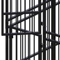 Hondenkennel 12,9 m² staal - thumbnail