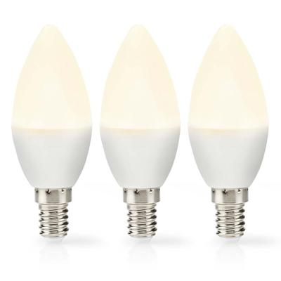 Nedis LED-Lamp E14 | 4.9 W | 470 lm | 2700 K | 3 stuks | 1 stuks - LBE14C352P3 LBE14C352P3 Nedis LED-Lamp E14 | 4.9 W | 470 lm | 2700 K | 3 stuks | 1 stuks - LBE14C352P3 LBE14C352P3