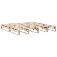 Bedframe zonder matras massief grenenhout 180x200 cm - thumbnail