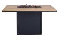 Cosiloft 120 relax excl. glasdining tafel black frame / teak top Cosi - Cosi - thumbnail