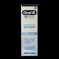 Oral-B 3D White Advanced Express Whitening Fresh Glow Tandpasta - thumbnail