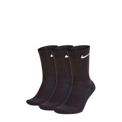 Nike SX7664 Everyday Cushioned Crew Socks 3-Pack - Zwart - 42-46 Nike SX7664 Everyday Cushioned Crew Socks 3-Pack - Zwart - 42-46