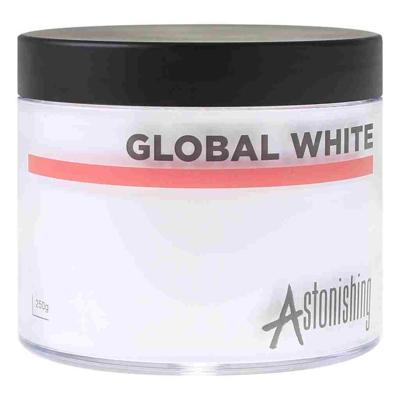 Astonishing Nails Acryl Acrylic Powder Global White 250gr