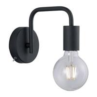 Trio Wand lampDiallo 15cm zwart - 208070132 - thumbnail