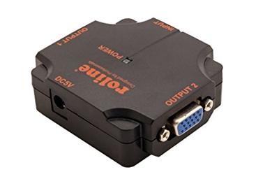 ROLINE VGA videosplitter, hoge resolutie, 450 MHz, 2-voudig - thumbnail