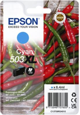 Epson 503XL 6.4ml Cyaan inktcartridge