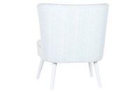 Leunstoel DKD Home Decor 73 x 67 x 85 cm Blauw Hout Wit - thumbnail