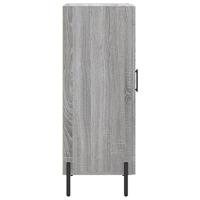 Dressoir 34,5x34x90 cm bewerkt hout grijs sonoma eikenkleurig - thumbnail