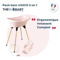 Thermobaby Vasco Thermobaby 5 in 1 roze poeder - vervaardigd in Frankrijk -pakket - thumbnail