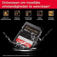 Sandisk SDXC geheugenkaart - 256GB - ExtremePro - U3 - thumbnail