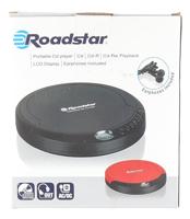 Roadstar PCD-435CD draagbare CD-speler incl. oortelefoon zwart - thumbnail