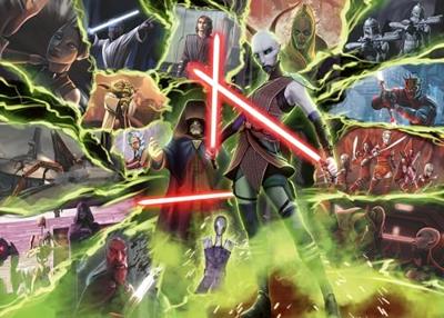 Ravensburger legpuzzel star wars villainous asajj ventress, 1000st.