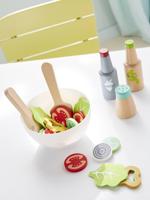 Set houten salade set aquagroen - thumbnail