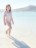 2-delig badpak zeemeerminnen ivoor met print - thumbnail