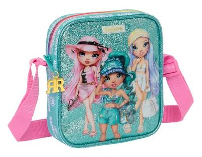 Schoudertas Rainbow High Paradise Turkoois 16 x 18 x 4 cm