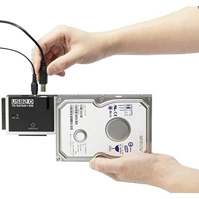 Renkforce HDD Adapter [1x USB-A 2.0 stekker - 1x IDE-bus 40-polig, IDE-bus 44-polig, SATA-combi-stekker 15+7-polig] 0.90 m