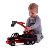 Cavallino mammoet torpedo vrachtwagen met graafmachine, 44,5cm - thumbnail