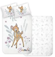 Disney Bambi Nature Dekbedovertrek 100 x 135 cm - 40 x 60 cm - thumbnail