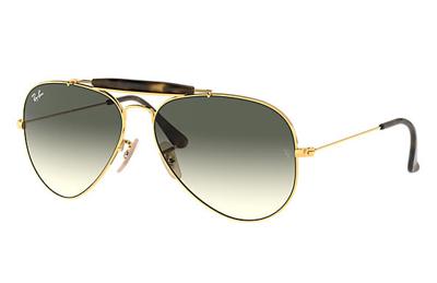 Ray-Ban OUTDOORSMAN HAVANA COLLECTION zonnebril Piloot