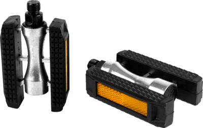 Union pedalen sp-868 aluminium huis, kleur: zwart. 9/16" kogellager. (hangverpakking)