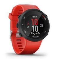 Forerunner 45 - Zwart - smart watch met band - silicone - lava red - bandgrootte 129-197 mm - L - thumbnail