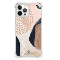 iPhone 12 Pro Max shockproof hoesje - Abstract dots - thumbnail