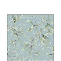 Ambiente Servet Mistletoe All Over 25cm Kerst Cocktailservet - thumbnail