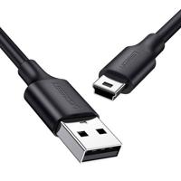 Ugreen USB-kabel - mini USB 480 Mbps 3 m US132 (zwart) - thumbnail