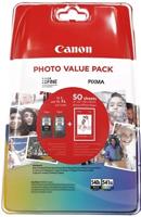 Inktcartridge Canon PG-540L CL-541XL zw+kl+papier - thumbnail
